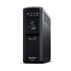 No-Break CyberPower CP1500PFCLCD - 1500 VA, 1000 W, 8 h, Negro CP1500PFCLCDa