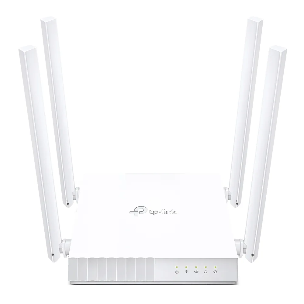 Router Wifi Tp-link Doble Banda Archer C24 AC750 de Gran Alcance Blanco