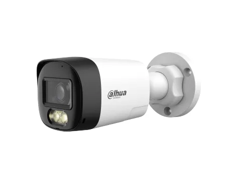 Cámara DAHUA DH-HAC-HFW1200RLN-IL-T- Cámara Bullet de 2 Megapíxeles - Audio Bidireccional, Iluminación Dual Inteligente Hasta 30m, Lente de 2.8mm