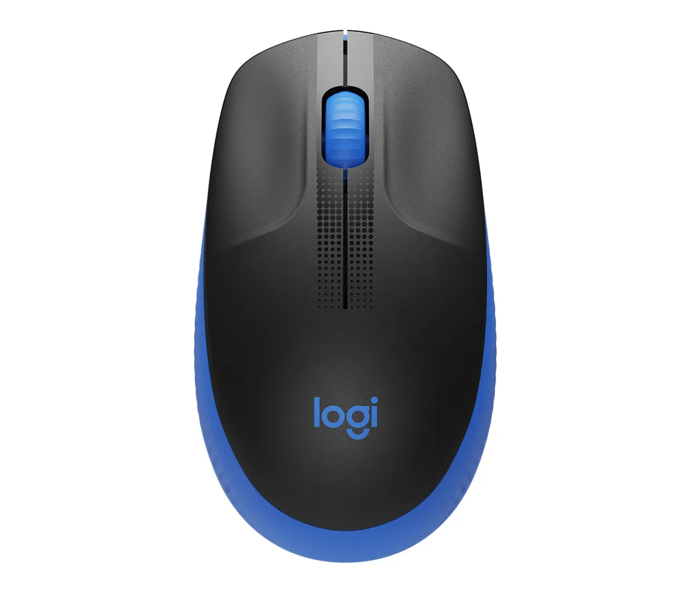 Mouse Inalámbrico LOGITECH M190 - Azul, Inalámbrico 910-005903