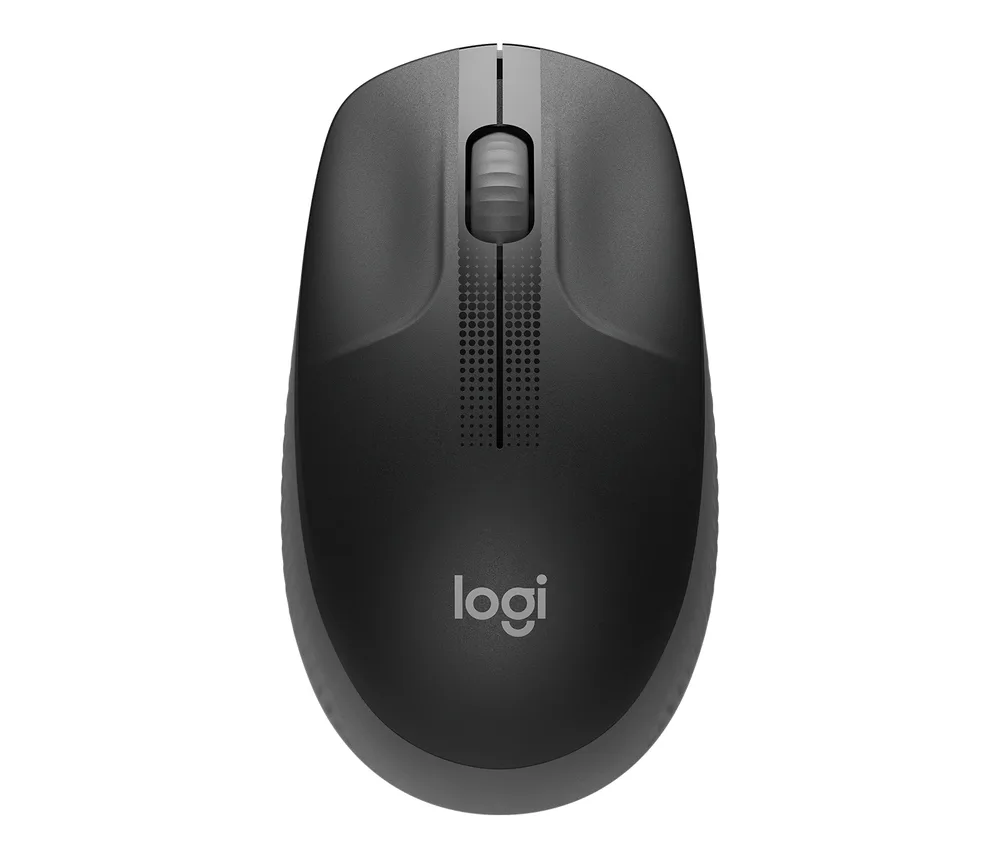 Mouse Inalámbrico LOGITECH M190 - Negro, Inalámbrico 910-005902