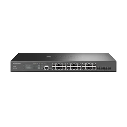 TP LINK Switch Tp-Link TL-SG3428MP 24 Puertos RJ45 Gigabit 10 Equipo de Red — 100 · 1000