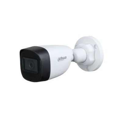 DAHUA HAC-HFW1200CN-A - Cámara Bullet 1080p/ Micrófono Integrado/ Lente de 2.8mm/ 30 Mts de Ir/ IP67/ Policarbonato/ CVI/CVBS/AHD/TVI/ BLC/HLC/DWDR