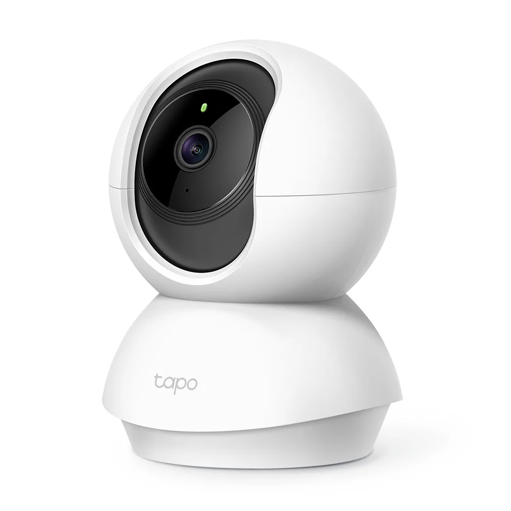 Smart Home Wired Camera TP LINK Camara IP Tp-Link Tapo C210 WIFI 3 Mp Microsd 256GB 360 Horizontal 114 Vertical Deteccion De Movimiento Vision Nocturna Audio Birideccional Microfono Y Altavoz No Incluye Microsd