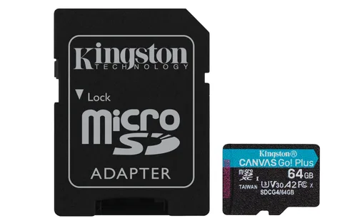 Memorias Memoria Flash Card KINGSTON SDXC Canvas Go Plus 64GB 200MB