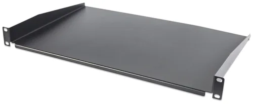 Charola Rack INTELLINET 715072 Charola Fija Cantilever de 19 Pulgadas 1U Negro