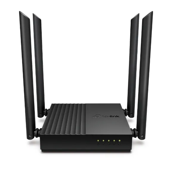 Router Tp-link Dual Band Archer C64 Wifi AC1200 Mu-mimo Gigabit de Gran Alcance 1200 Mbit/s