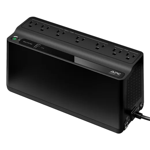No Break APC BE600M1-LM - 600 VA, 330 W, 10 hrs, Negro