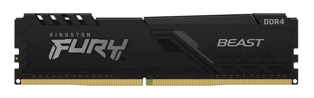 Memoria Ram Kingston Fury Beast Black XMP Dimm DDR4 16GB 3200MT/S CL16 1RX8 1.35V Kingston Technology 16 GB KF432C16BB/16