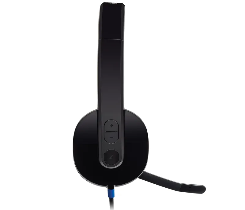 Audifonos Y Micro Audifono Con Microfono LOGITECH H540 Negro Conector USB Control De Audio Integrado Windows