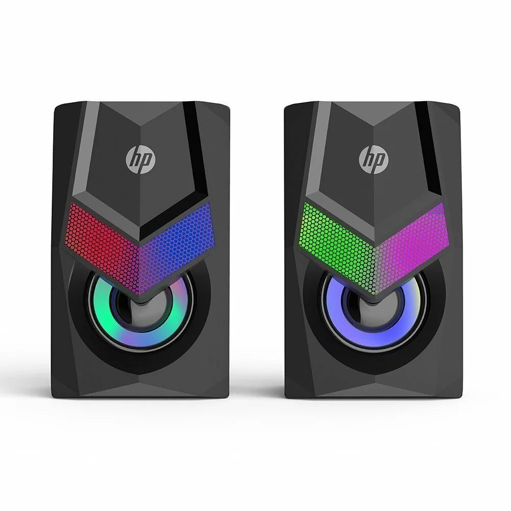 Bocinas HP DHE-6000 Sistema requerido: 3.5mm audio jack. Compatibilidad: PC - laptop, y otros dispositivos con entrada 3.5mm 6 W