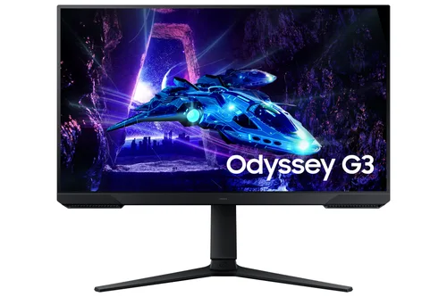 Monitor Samsung Gamer 27 pulgadas - Odyssey G3, FHD, Flat, 180Hz, 5ms, color negro, LS27DG300ELXZX 180 Hz