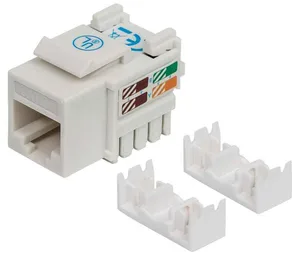 Accesorio Jacks INTELLINET ,210591, Cat 6 De Impacto (keystone) Blanco