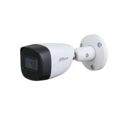 DAHUA HAC-HFW1200CMN-A- Camara Bullet 1080p/ Lente de 2.8 mm/ Microfono Integrado/ 101 Grados de Apertura/ Metalica/ IR de 30 Mts/ IP67 Dahua