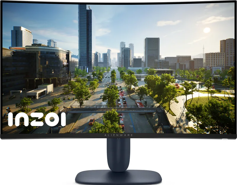 Monitor LED DELL Gaming Alienware Curvo AW3225DM | 31.5 Pulgadas Qhd 2560 X 1440 | 180 Hz | AMD Freesync | 210-Bpkz |