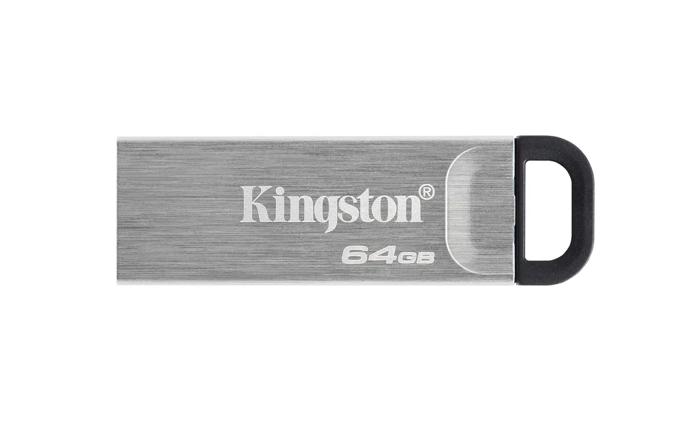 Memorias Memoria Flash USB KINGSTON Data Traveler Kyson 64GB Gen 1 3.2 Tipo A Metal (dtkn