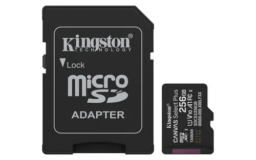 Memorias Memoria Flash Card KINGSTON SDXC Canvas Select Plus 256GB 150MB