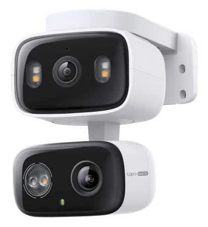 TP LINK Camara De Seguridad Tapo C246D De Doble Lente Pan Inteligente P/Smart Home — Tilt