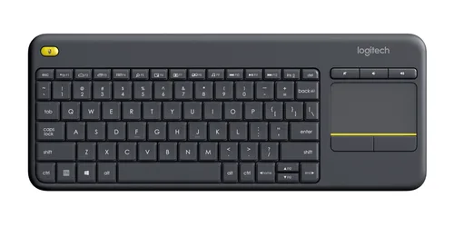 Wireless Touch Keyboard LOGITECH K400 PLUS - Negro, Inalámbrico 920-007123