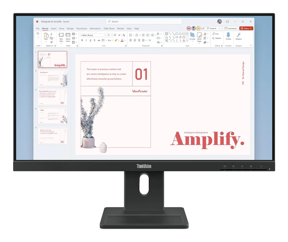 MONITOR LENOVO THINKVISION E24-40 /23.8 FHD 1920X1080 /1X HDMI 1.4, 1X DP 1.2, 1X VGA/3 YR GARANTIA CENTRO DE SERVICIO