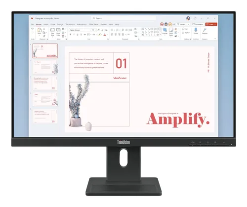 MONITOR LENOVO THINKVISION E24-40 /23.8 FHD 1920X1080 /1X HDMI 1.4, 1X DP 1.2, 1X VGA/3 YR GARANTIA CENTRO DE SERVICIO