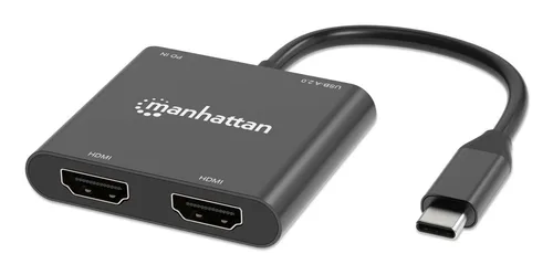 Accesorio Hub USB MANHATTAN Adaptadores
