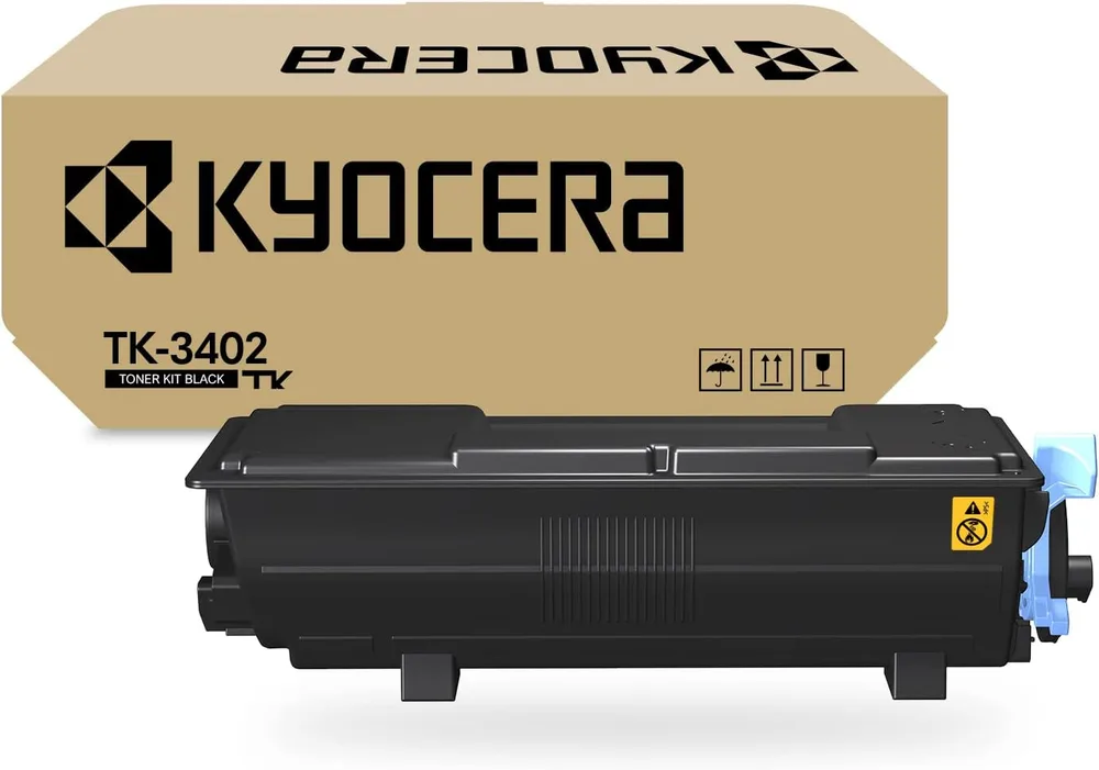 Tóner KYOCERA TK-3402 (1T0C0Y0US0). 12 - 500 páginas, Negro, Compatible: MA4500ifx, MA4500ix, PA4500x