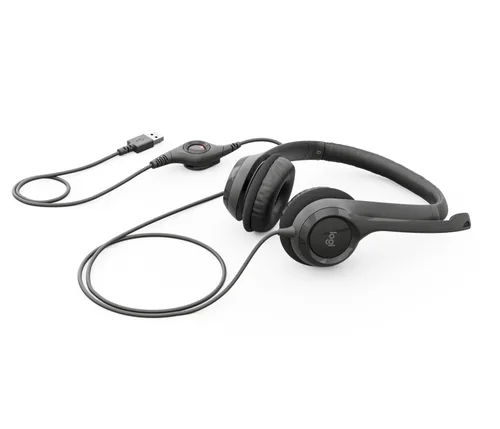 Audifonos Y Micro Audifono Con Microfono LOGITECH H390 Supresion De Ruido Control De Volumen USB Negro