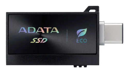 Discos Duros Unidad De Estado Solido ADATA SC730 1TB Portatil USB 3.2 USB Tipo C Negro Windows Mac Linix Android (SC730-1T-Cacti)