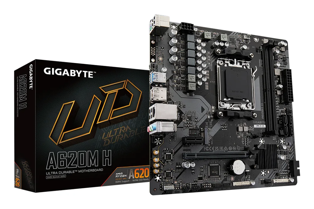 Tarjeta Madre Socket AM5 GIGABYTE A620M H