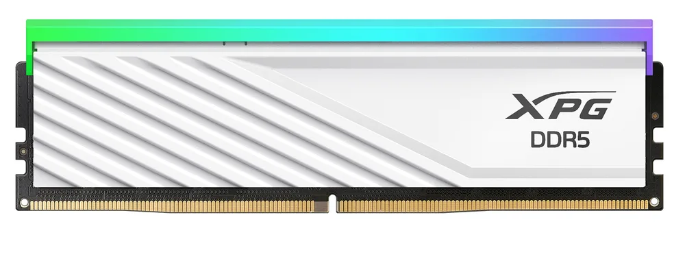 MEMORIA ADATA XPG LANCER BLADE RGB UDIMM DDR5 16GB CL40 BLANCO 6000 MTS GAMER DE ALTO RENDIMIENTO (AX5U6000C4816G-SLABRWH)