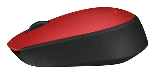 LOGITECH 910-004941 M170 Optico Inalambrico Receptor USB 1000DPI Rojo Mouse