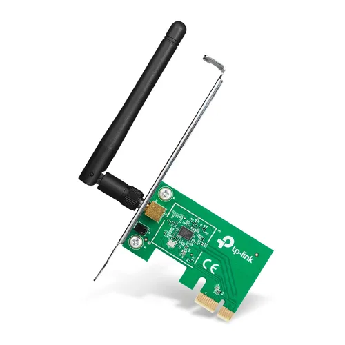 Tarjeta de Red PCI Express TP-LINK TL-WN781ND - Verde, 150 Mbit/s 0.15 Gbit/s