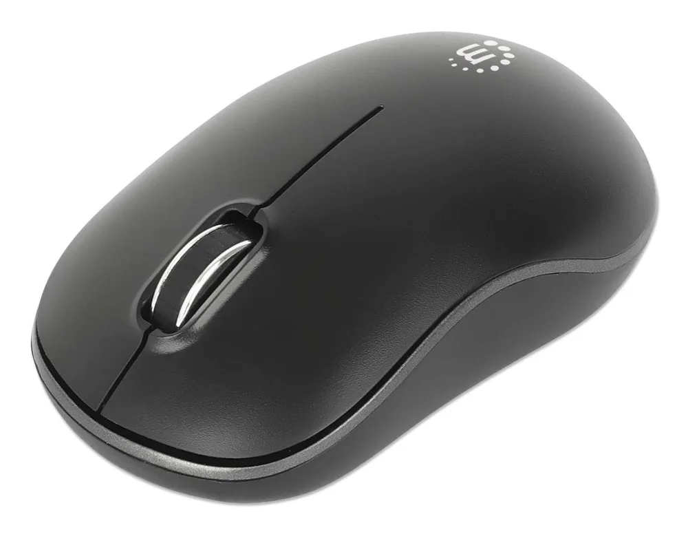 190374 Mouse Optico Inalambrico 1200 DPI MANHATTAN