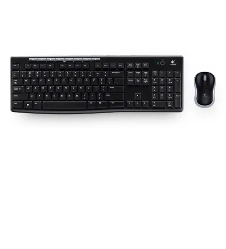 LOGITECH 920-004432 MK270 Inalambrico Receptor USB (español) Negro Teclado Y Mouse