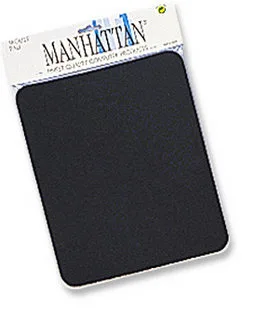 Accesorio Mouse Pads MANHATTAN ,423533, 6MM Bolsa, Negro