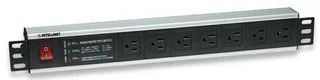 BARRA PDU,INTELLINET,207102, 7 CONT. GAB/RACK 19 1.5U, SUPRESOR DE PICOS, ON/OFF