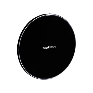 Cargador Inalámbrico Mobifree Base de Carga inalambrica - Negro, Inalámbrico MB-923392