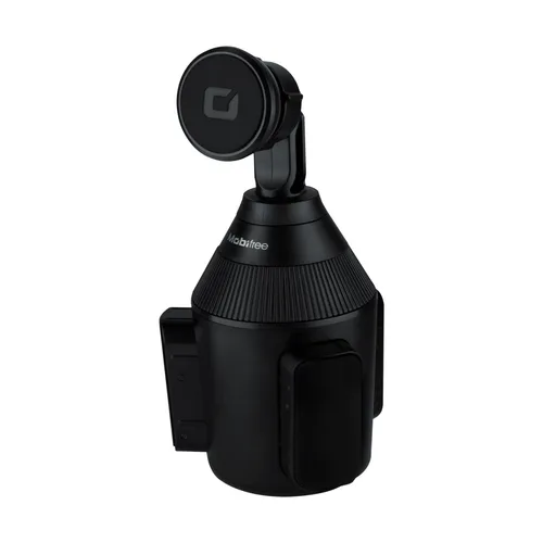 Soporte para celular Mobifree Holder Magnético Para porta vasos - Negro, Universal Celulares MB-923293