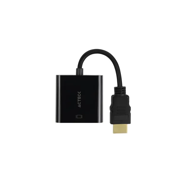 Adaptador HDMI a VGA Shift Plus AV400 Acteck Negro AC-934756