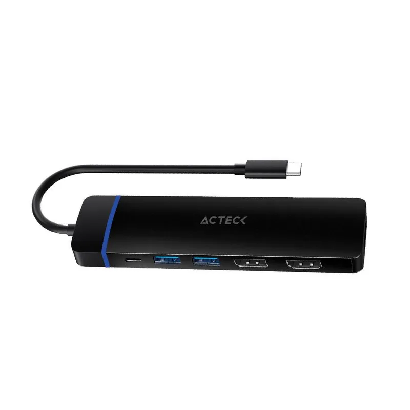 Hub USB 3.0 GATE 8V DH676 Acteck Elite Series HUB 8 en 1 AC-936477