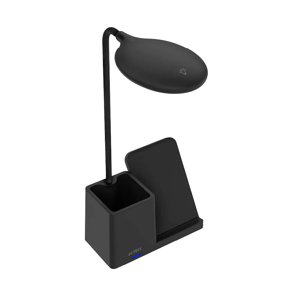 Cargador con Lampara para Escritorio ENERGON LUMIMATE CI722 Acteck 15W AC-937177