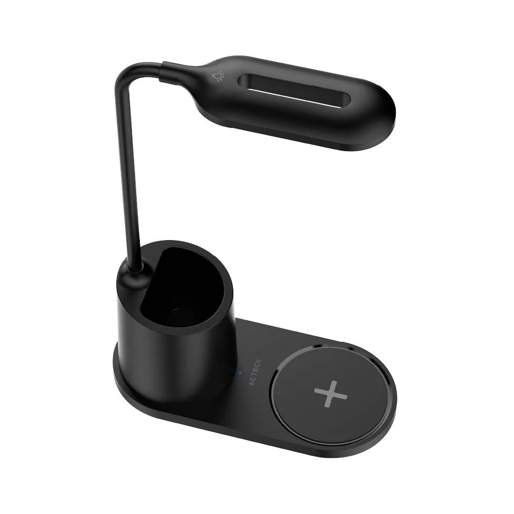 Cargador con Lampara para Escritorio ENERGON LUMIMATE CI711 Acteck 15W AC-937184