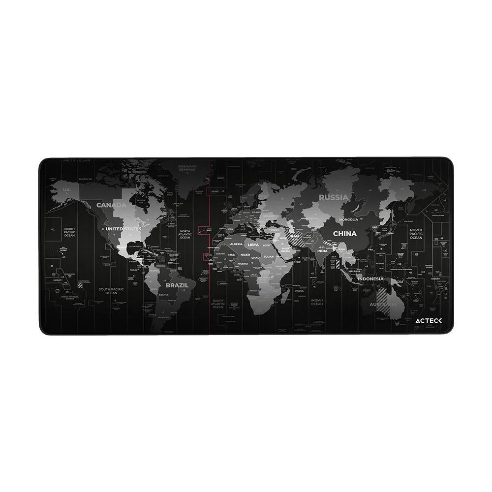 Mouse Pad Vibe Flow Word MT494W ACTECK Advanced Series Negro AC-941037