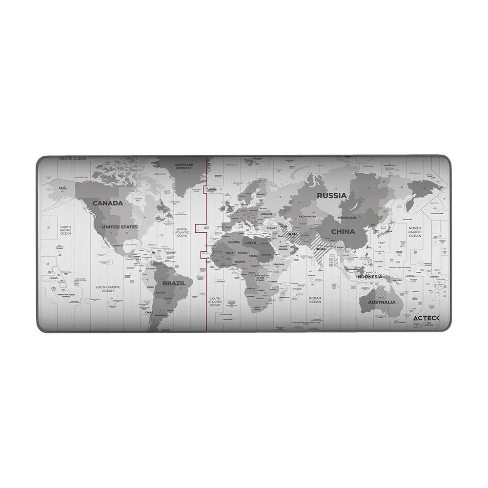 Mouse Pad Vibe Flow Word MT494W ACTECK Advanced Series Gris AC-941044