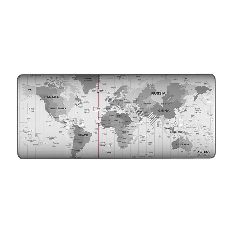 Mouse Pad Vibe Flow Word MT494W ACTECK Advanced Series Gris AC-941044