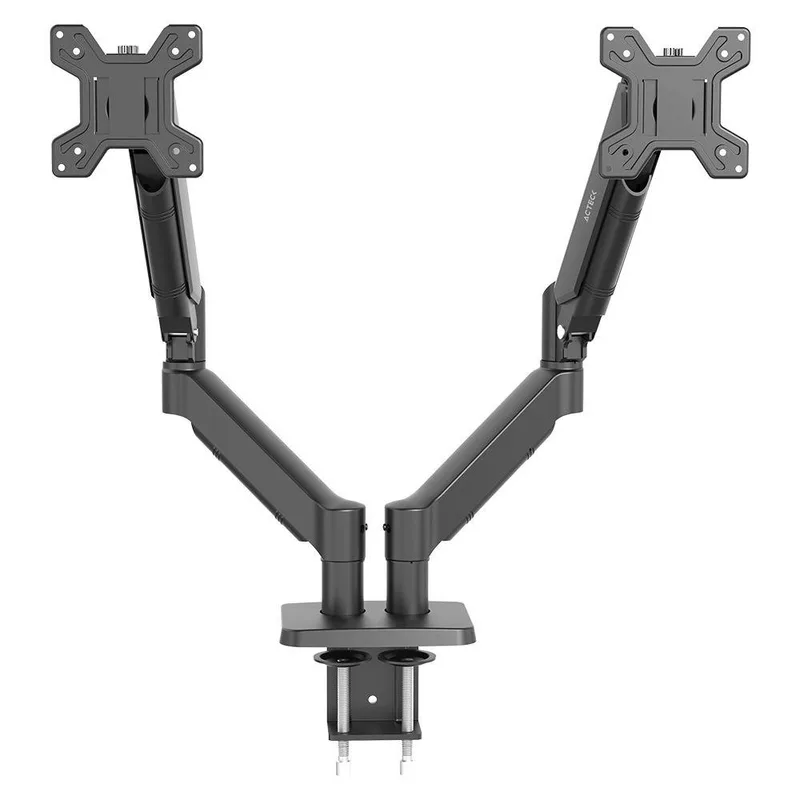 Soporte Doble Monitor F590 MOTION SM727 ACTECK Soporte Articulado para Doble Monitor con C-Clamp ENFORCE MOTION SM727 9 kg AC-944724