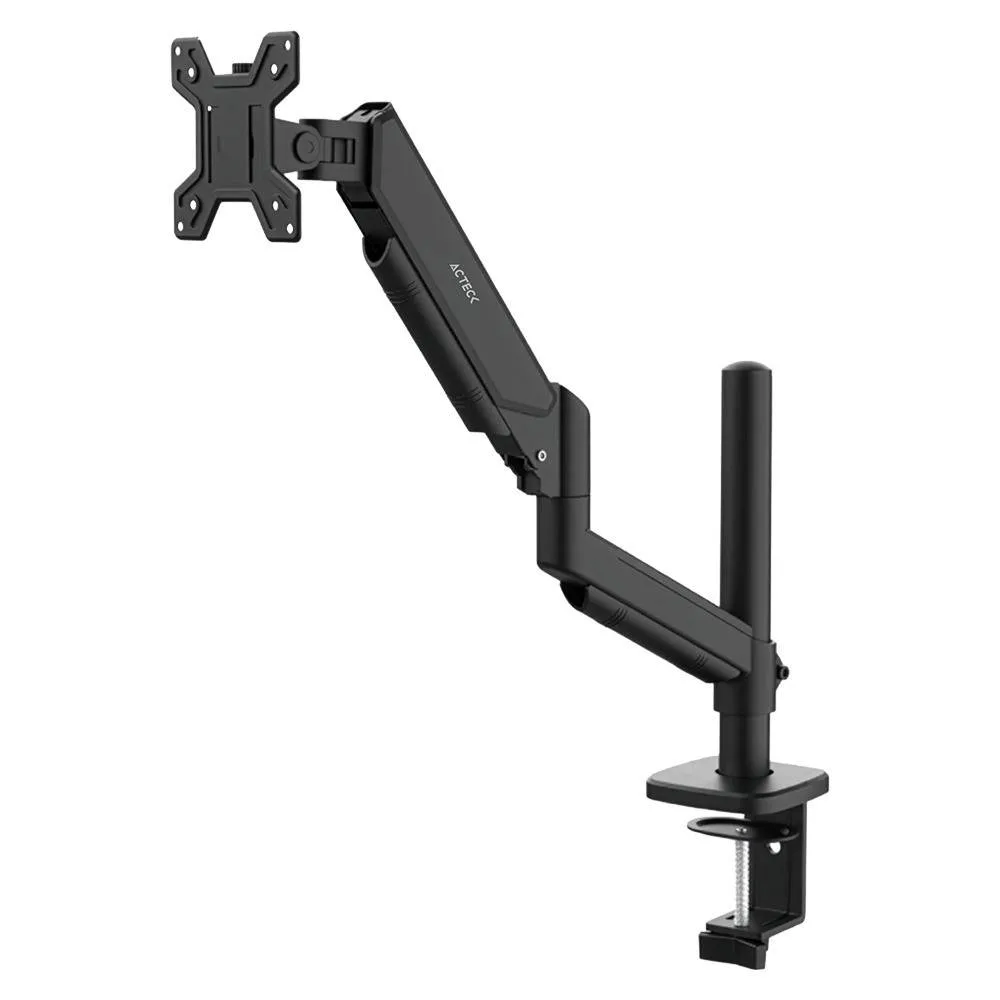 Soporte Para Monitor ENFORCE MOTION SM718 ACTECK Soporte Articulado para Monitor con Altura Ajustable con C-Clamp 9 kg AC-944731