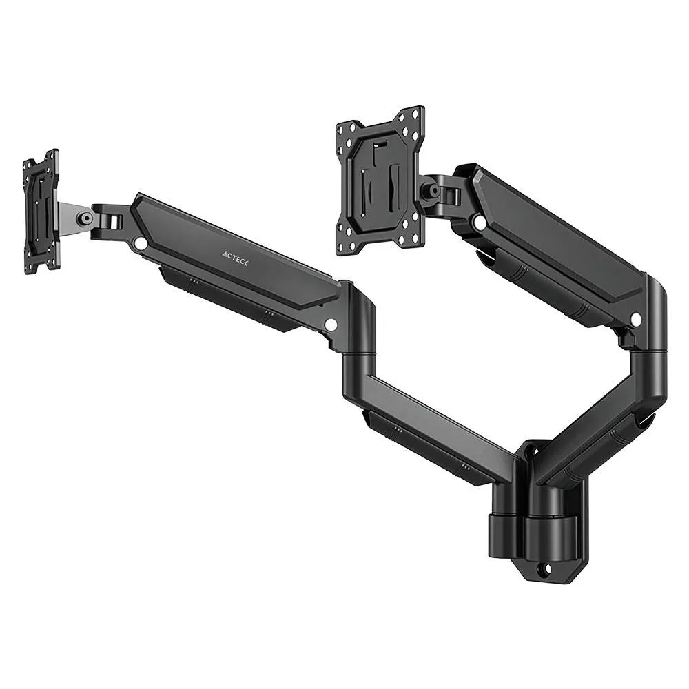 Soporte Doble Monitor ENFORCE MOTION SM727 ACTECK Soporte de Pared Articulado para Doble Monitor ENFORCE MOTION SM725 9 kg AC-944762