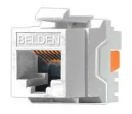 Conector Jack RJ45 CAT6 BELDEN AX101320 - RJ-45, Blanco, Cat 6